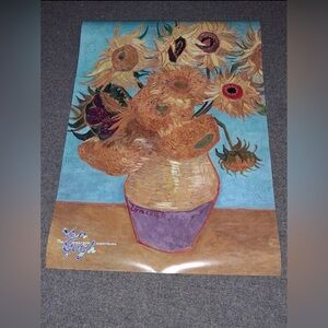 Sunflower Wall Art Print by Van Gogh